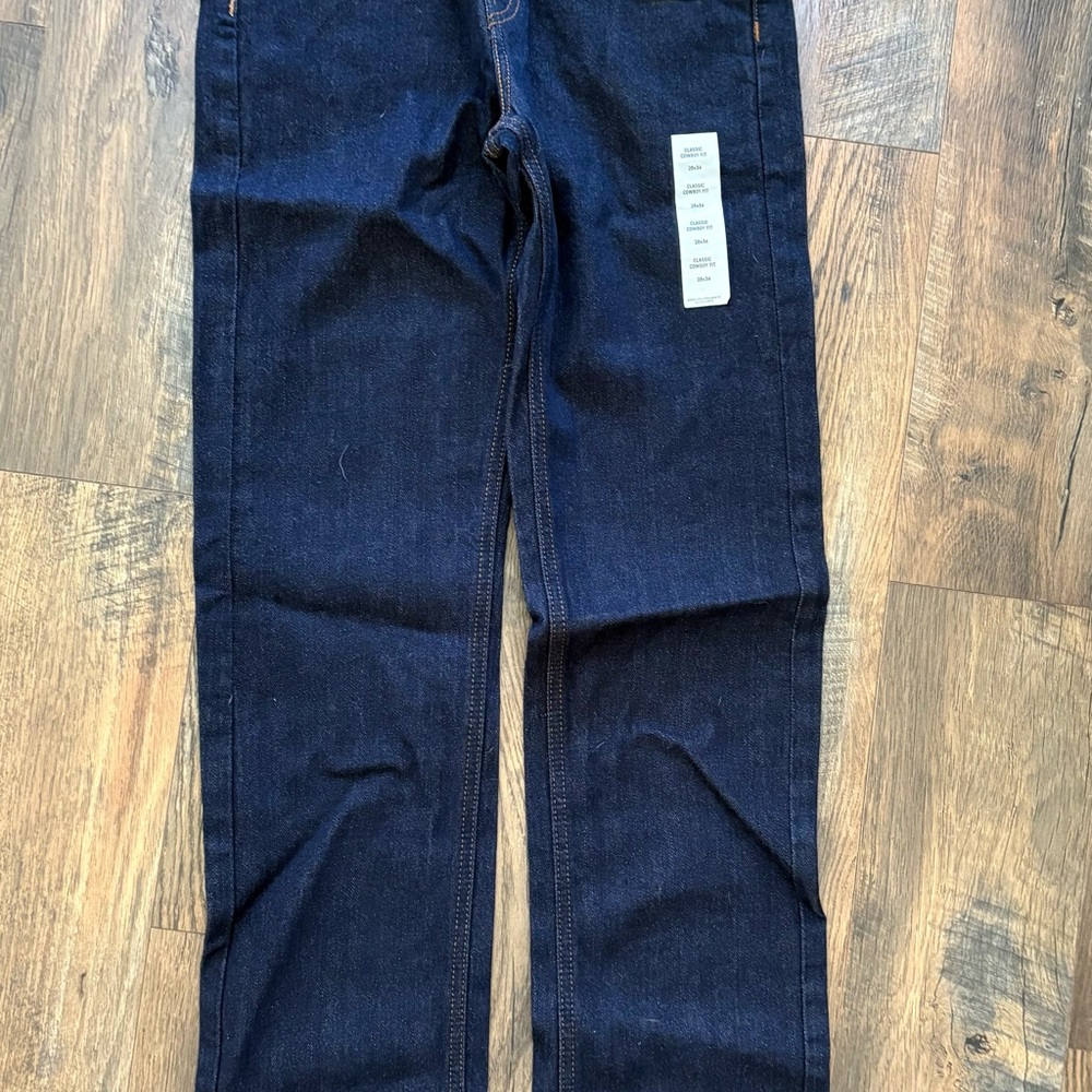 Signature by Levi Strauss Blue Straight Jeans 28x34